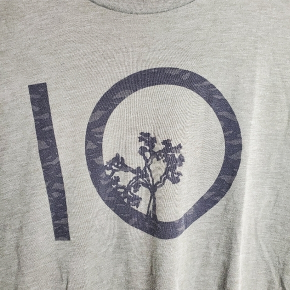 TENTREE Gradient Ten T-Shirt Army Green Size Large - Picture 2 of 7
